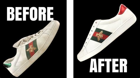 how to clean gucci trainers|gucci shoes how to clean.